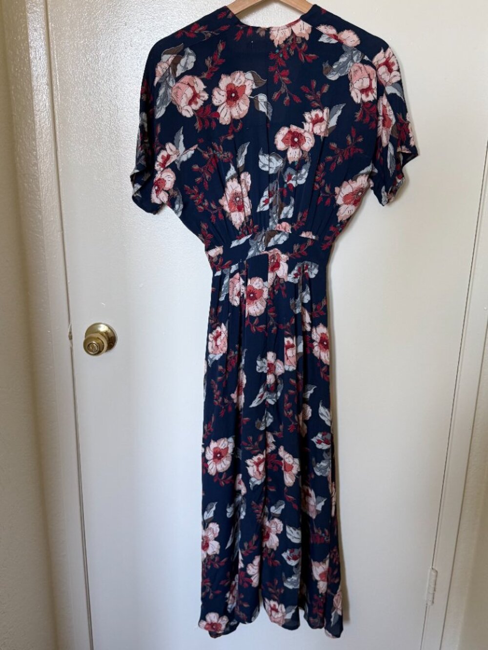 Christy Dawn The Lottie Dress In Floral Midnight Anemone XSP - Picture 7 of 7